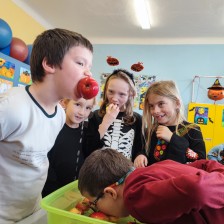 Oslava HALLOWEENU ZŠ společně s dětmi z MŠ