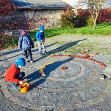 ŠD - Přírodní mandala